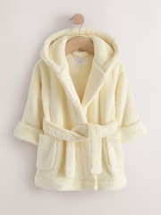 Yellow Soft Touch Fleece Dressing Gown (9mths-16yrs) - Image 1 of 4