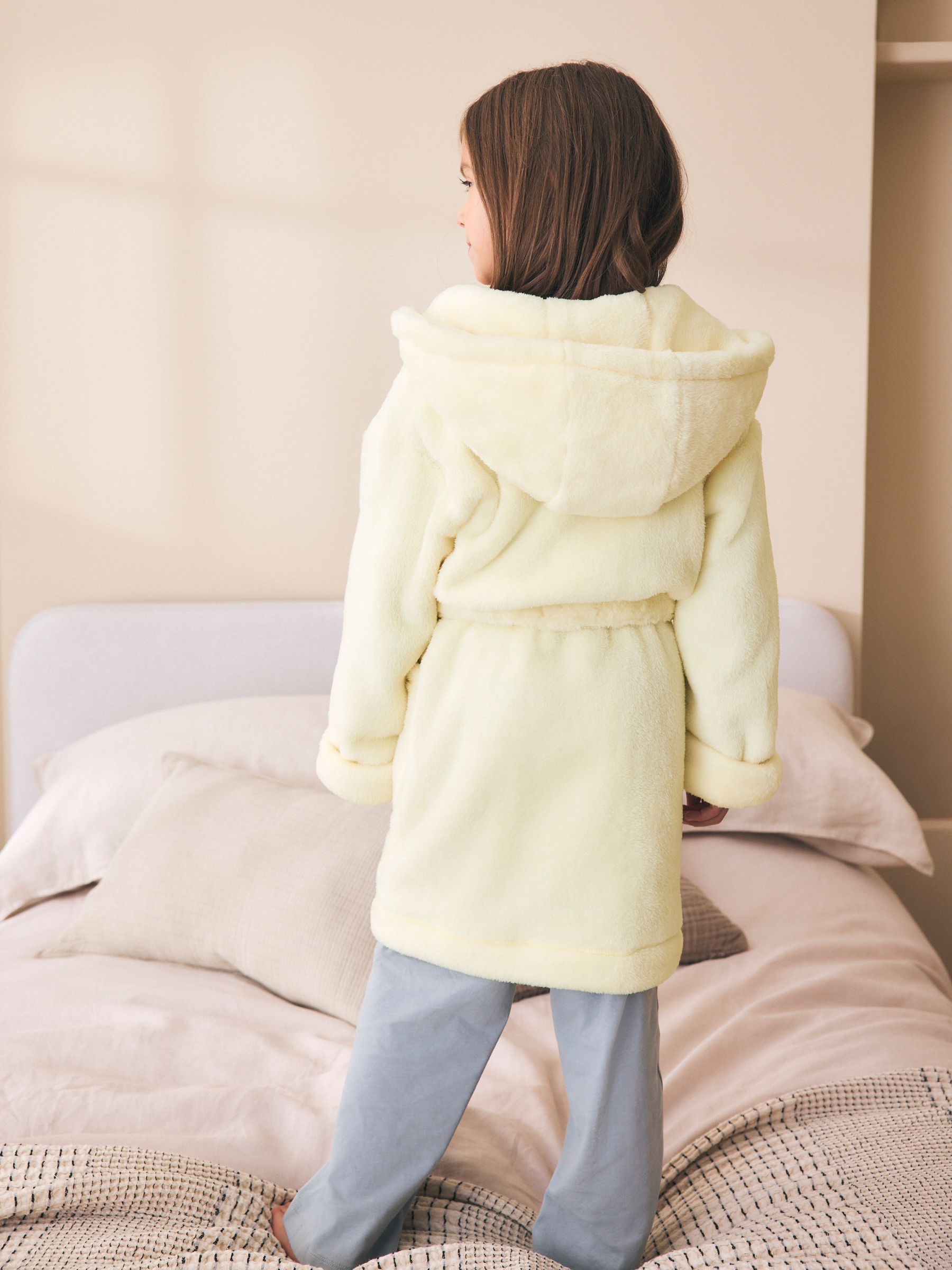 Deep Soft Touch Buy Yellow Soft Touch Fleece Dressing Gown (9mths-16yrs) from Next Ireland