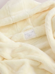 Yellow Soft Touch Fleece Dressing Gown (9mths-16yrs) - Image 4 of 4
