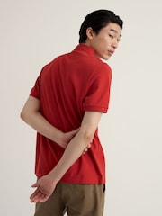 Seasalt Cornwall Red Balefire Polo Shirt - Image 3 of 5