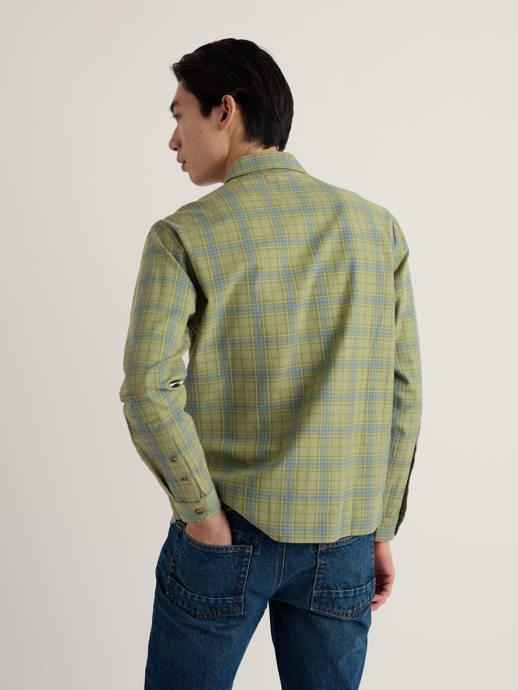 Seasalt Cornwall Green Goosander Shirt - Image 2 of 5