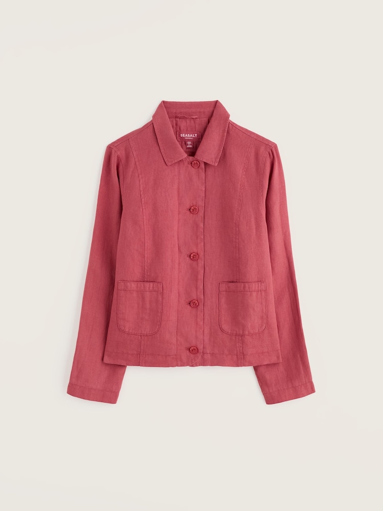 Seasalt Cornwall Pink Petite Arame Jacket - Image 5 of 5