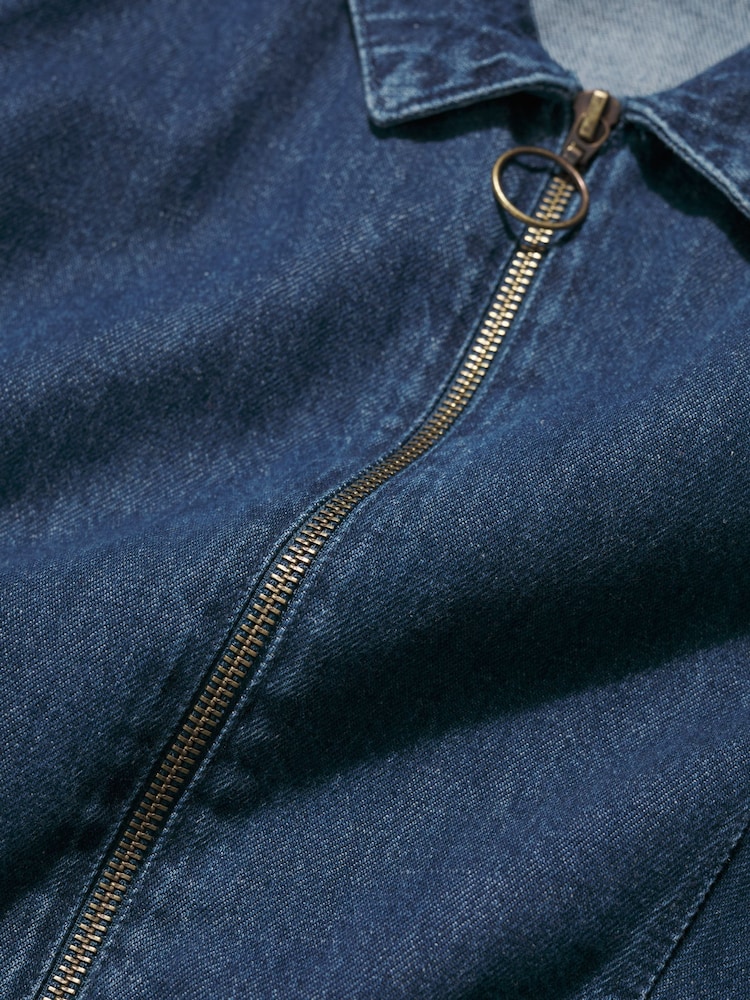 Seasalt Cornwall Blue Petite Gwenter Dress - Image 5 of 5