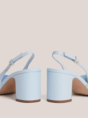 Hobbs Blue Lily Slingback Shoes - Image 5 of 5