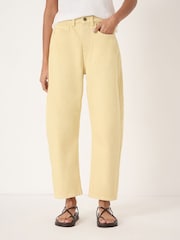 Hush Yellow Cordelia Barrel Leg Jeans - Image 2 of 6