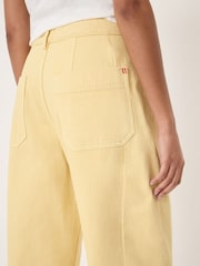 Hush Yellow Cordelia Barrel Leg Jeans - Image 4 of 6
