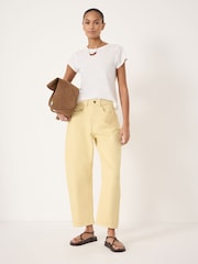Hush Yellow Cordelia Barrel Leg Jeans - Image 5 of 6