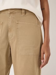 Hush Natural Cordi Barrel Leg Trousers - Image 4 of 5