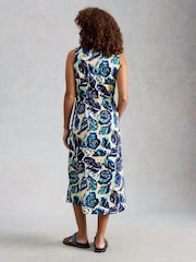 Blu - Abito in jersey Heidi di White Stuff - Immagine 2 di 6