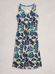 Blu - Abito in jersey Heidi di White Stuff - Immagine 5 di 6