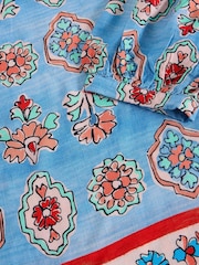 White Stuff Blue Alexa Shell Top - Image 6 of 6