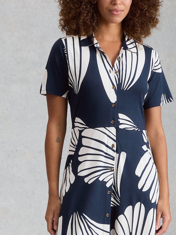 white stuff women's rua jersey shirt dress reviews Womens Navy Dress kaleidoscope