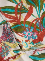 White Stuff White Annie SS Jersey Shirt - Image 6 of 6