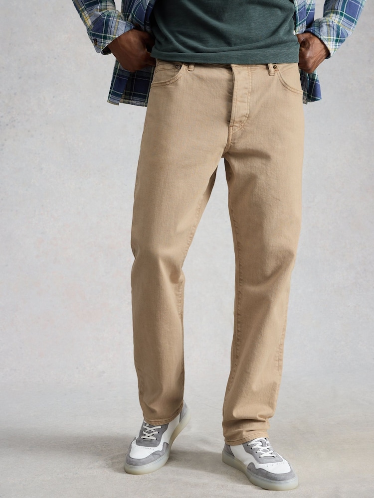 White Stuff Natural Eastwood Garment Dye Jeans - Image 2 of 6 White Stuff Natural Eastwood Garment Dye Jeans - Image 2 of 6