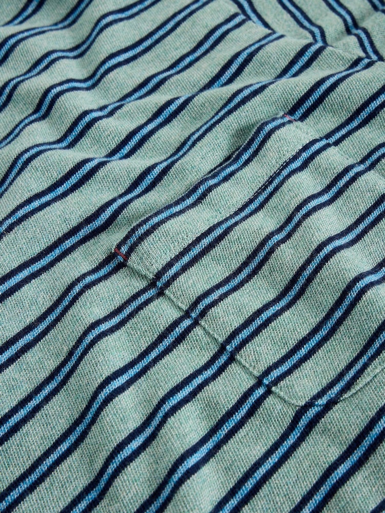 Синий - Футболка в полоску White Stuff Horsham - Изображение 6 6