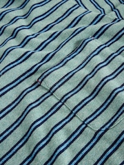 White Stuff Teal Blue Horsham Stripe T-Shirt - Image 7 of 7