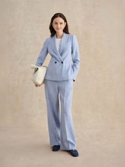 Hobbs Blue Petite Estella Jacket - Image 4 of 4