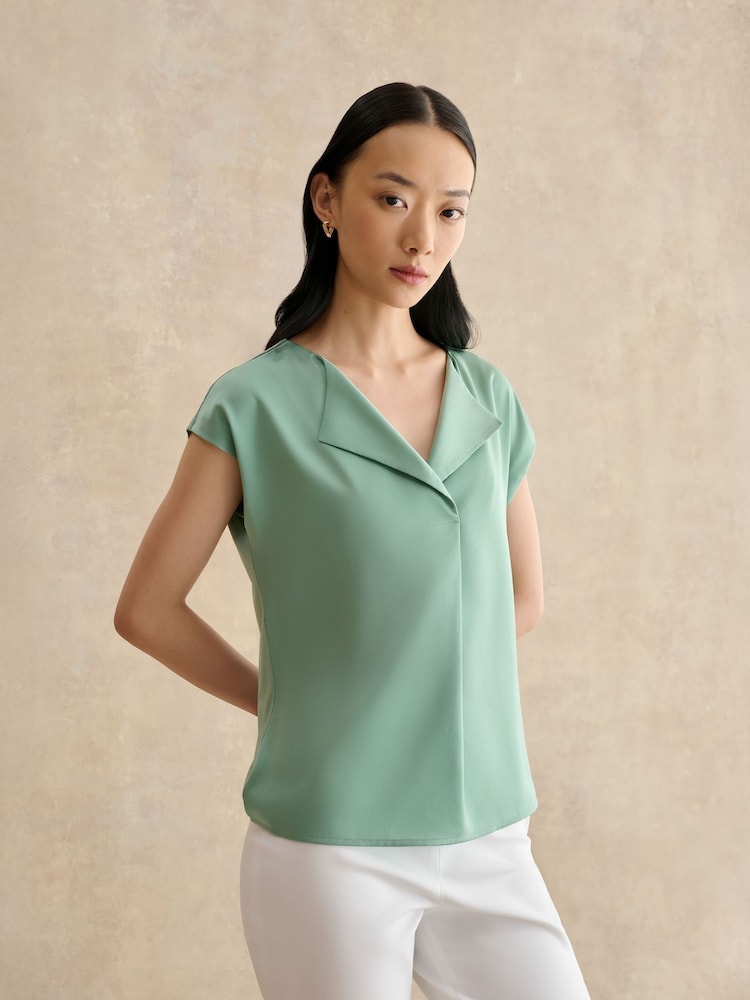 Hobbs Green Sylvie Satin Top - Image 1 of 4