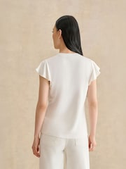 Hobbs White Lila Top - Image 3 of 4