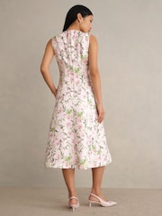 Hobbs Pink Lana Dress - Image 2 of 4