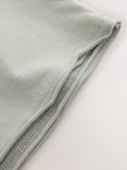 smALLSAINTS Green Biggy Oversized T-Shirt and Sweat Shorts Set - Image 6 of 6