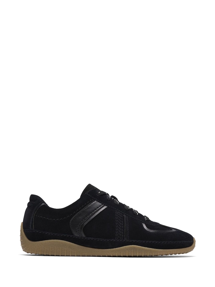 Clarks Black Meridor Lo Shoes - Image 1 of 6