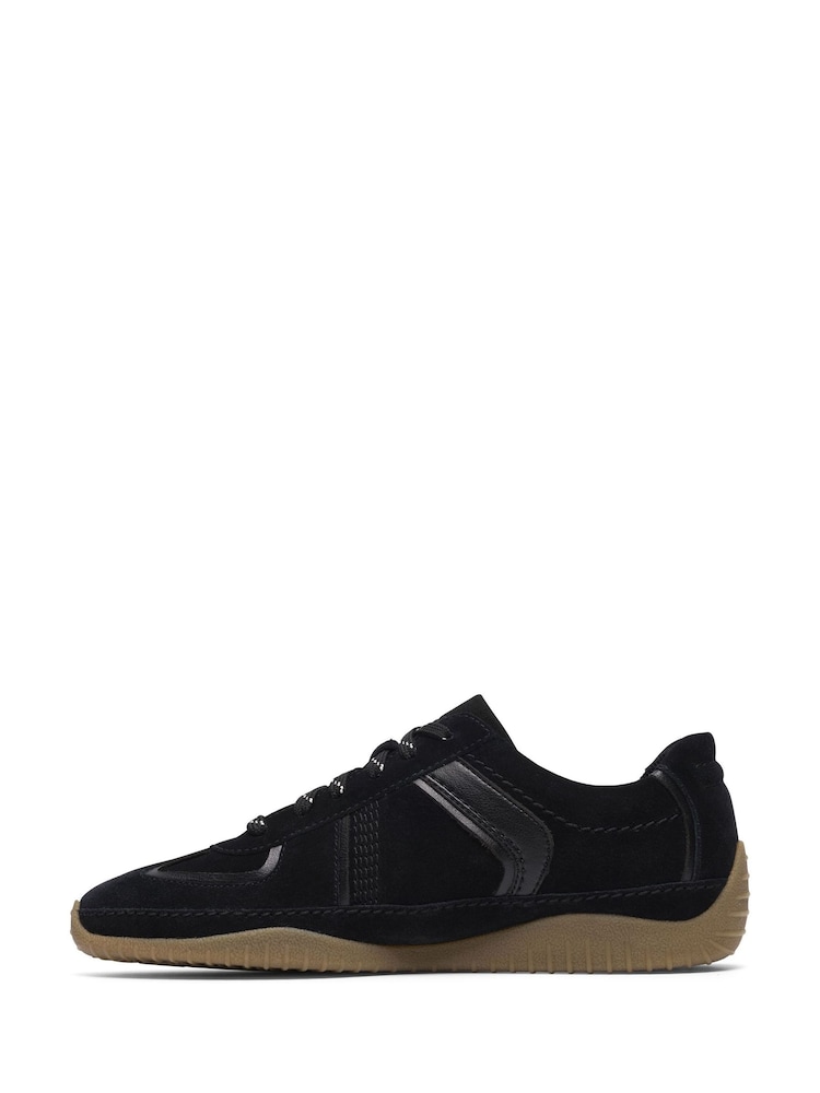 Clarks Black Meridor Lo Shoes - Image 2 of 6