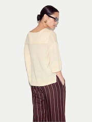 Jigsaw Linen Sailor Collar Jumper - Bild 4 von 6