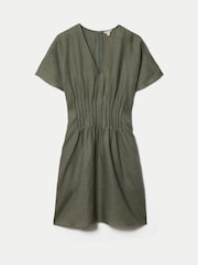 Jigsaw Pintuck Linen Dress - Image 5 of 5
