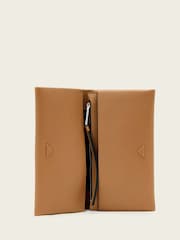 AllSaints Brown Harluna Clutch - Image 1 of 3