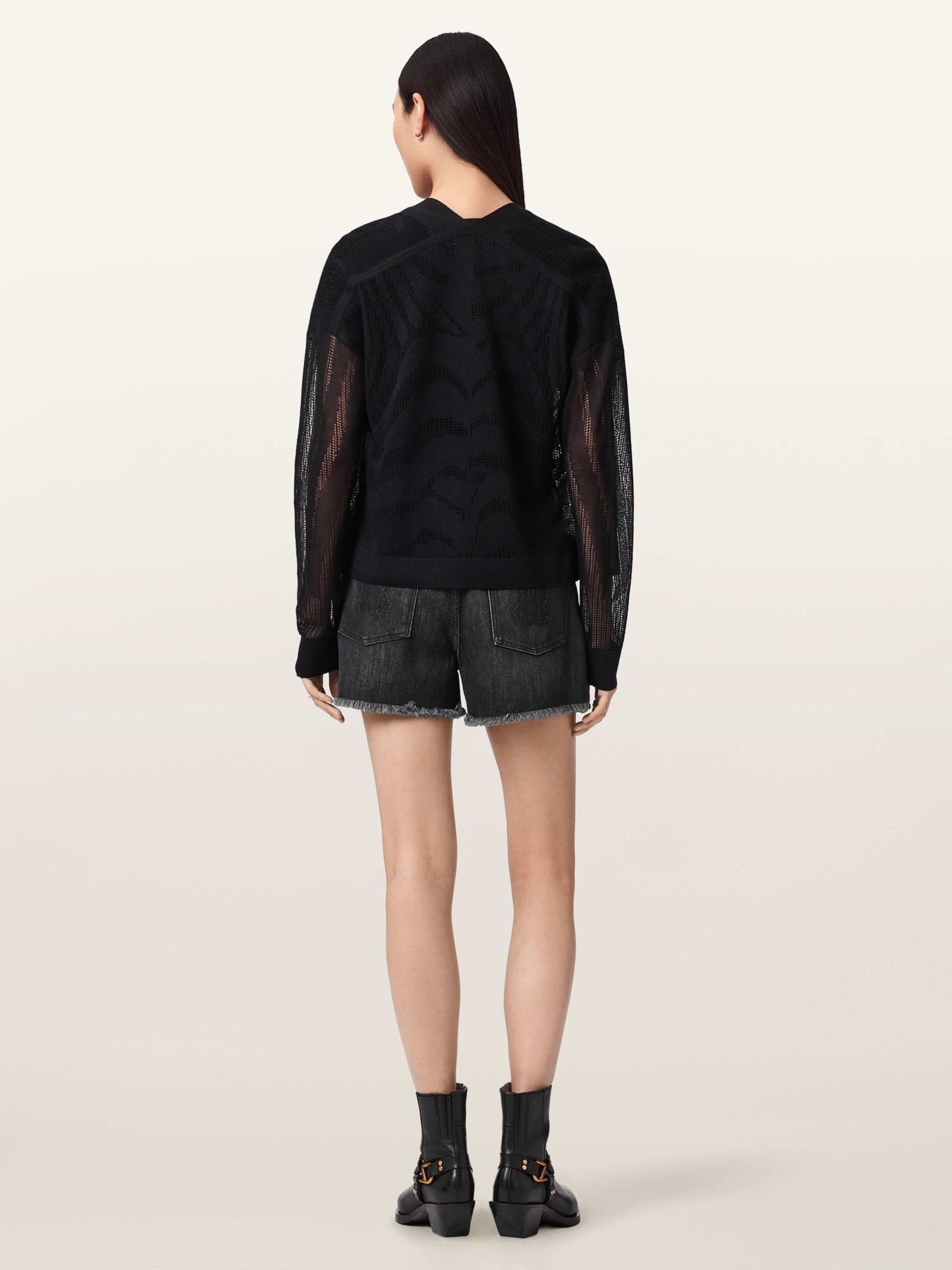 Buy AllSaints Black Heidi Stud Shorts from Next USA