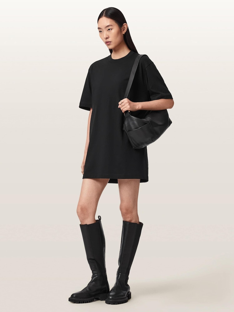 AllSaints Fuse T-Shirt Dress - Imaginea 2 din 5 AllSaints Fuse T-Shirt Dress - Imaginea 2 din 5
