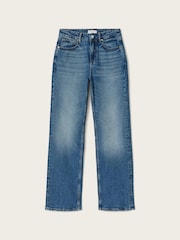 AllSaints Blue Ida Straight Jeans - Image 7 of 7