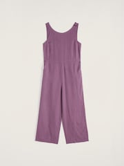 Seasalt Cornwall Purple Salt Air Jumpsuit - Image 4 of 5