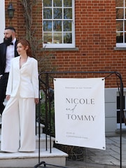 Personalised Welcome Wedding Fabric Wall Hanging by Made Yours - Image 4 of 4