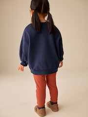 Navy Bear Sweatshirt and Leggings Set (3mths-7yrs) - Image 3 of 9