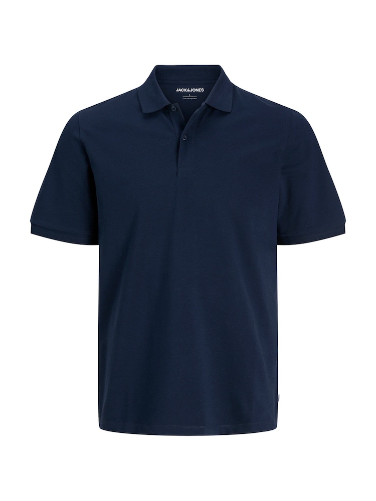 JACK & JONES Blue Polo Shirts 2 Packs - Image 3 of 3