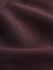 Burgundy Red Tailored Single Breasted Blazer With Wool - Image 7 of 7