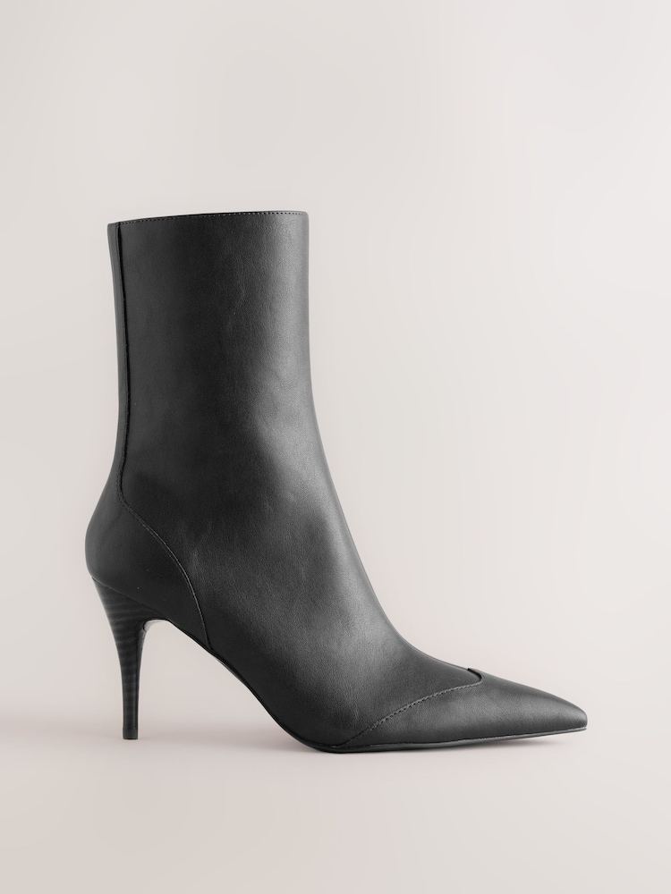 Negro - Botines con puntera de punta fina de Forever Comfort® - Imagen 1 de 5 Negro - Botines con puntera de punta fina de Forever Comfort® - Imagen 1 de 5