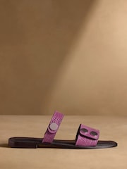 Russell & Bromley סנדלים בעיטור מתכת, דגם Newby - תמונה 1 מתוך 7