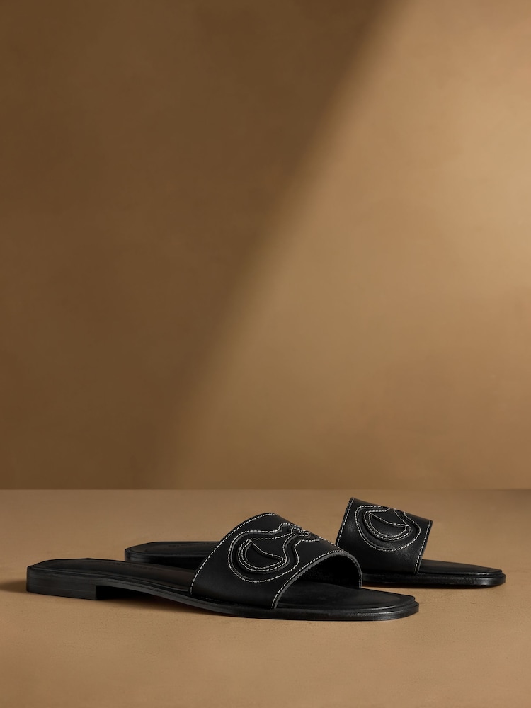 שחור - Russell & Bromley סנדלי מיול, דגם Newby - תמונה 2 מתוך 7