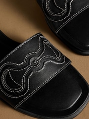 שחור - Russell & Bromley סנדלי מיול, דגם Newby - תמונה 4 מתוך 7