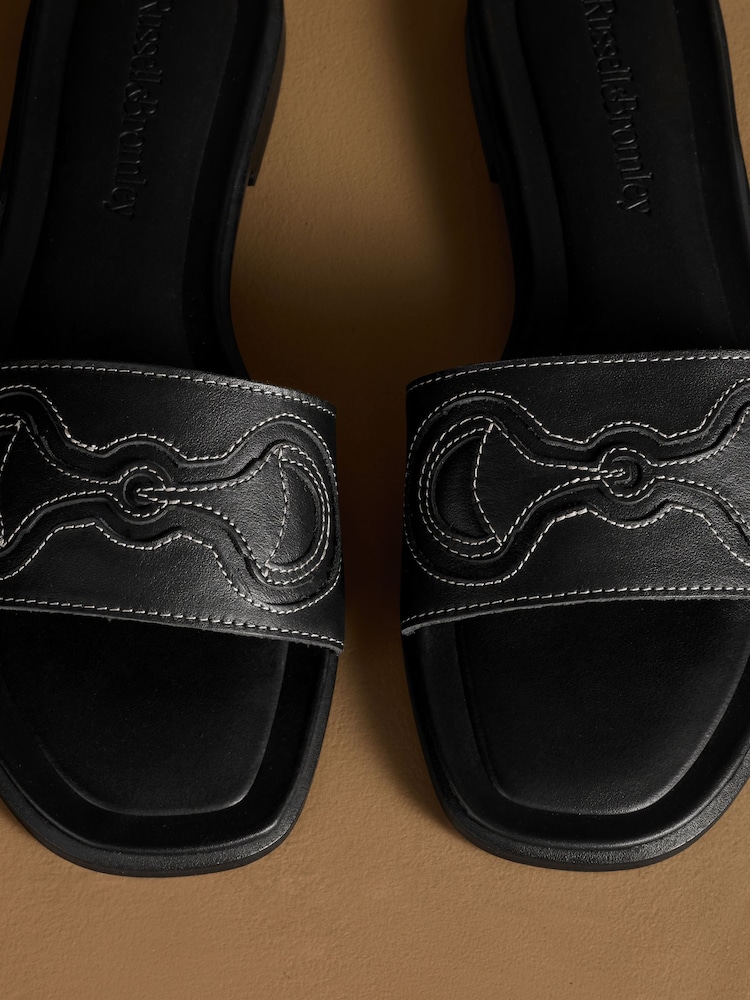 שחור - Russell & Bromley סנדלי מיול, דגם Newby - תמונה 7 מתוך 7