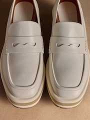 Oatmeal - Russell & Bromley Blakelow Flatform Loafers - Imaginea 7 din 7