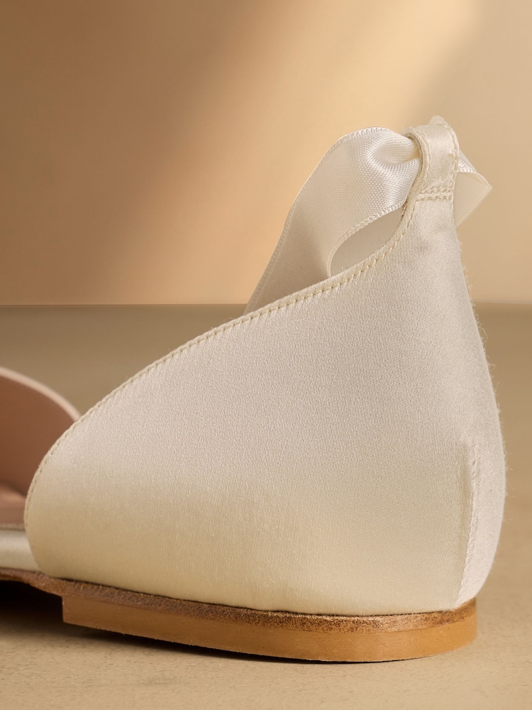Russell & Bromley Ivory Overton Two Part Shoes - Image 7 of 7