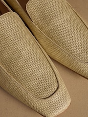 Russell & Bromley Neutral Carden Chisel Toe Loafers - Image 3 of 7