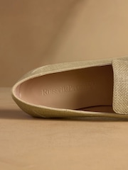 Russell & Bromley Neutral Carden Chisel Toe Loafers - Image 5 of 7