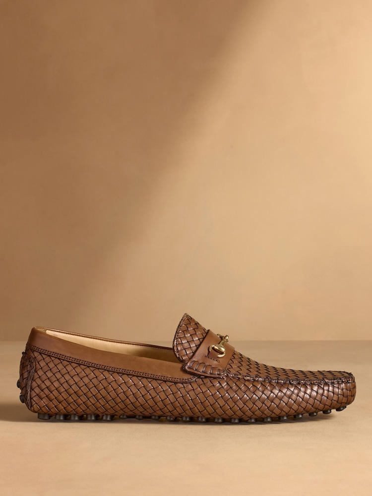Russell & Bromley Tan Brown Cubeck Driver Shoes - Image 2 of 7 Russell & Bromley Tan Brown Cubeck Driver Shoes - Image 2 of 7