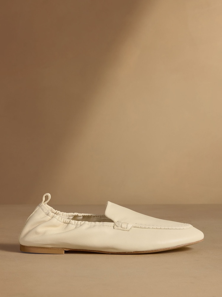 Russell & Bromley Oatmeal Tabley Loafers - Image 2 of 7