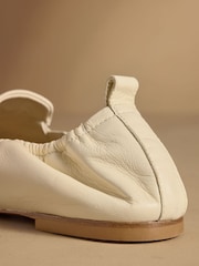 Russell & Bromley Oatmeal Tabley Loafers - Image 7 of 7